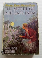 Nancy Drew The Secret Of Red Gate Farm ~ Glossy Internals 1932C-5 ~ 1st Print DJ