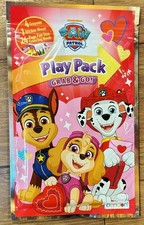 Paw Patrol Play Pack Grab Go Color Book And Crayons Sticker birthday gifts