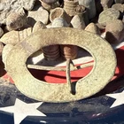 Dug Civil War 💥 🇺🇸 💣  Thick Brass Sash Buckle