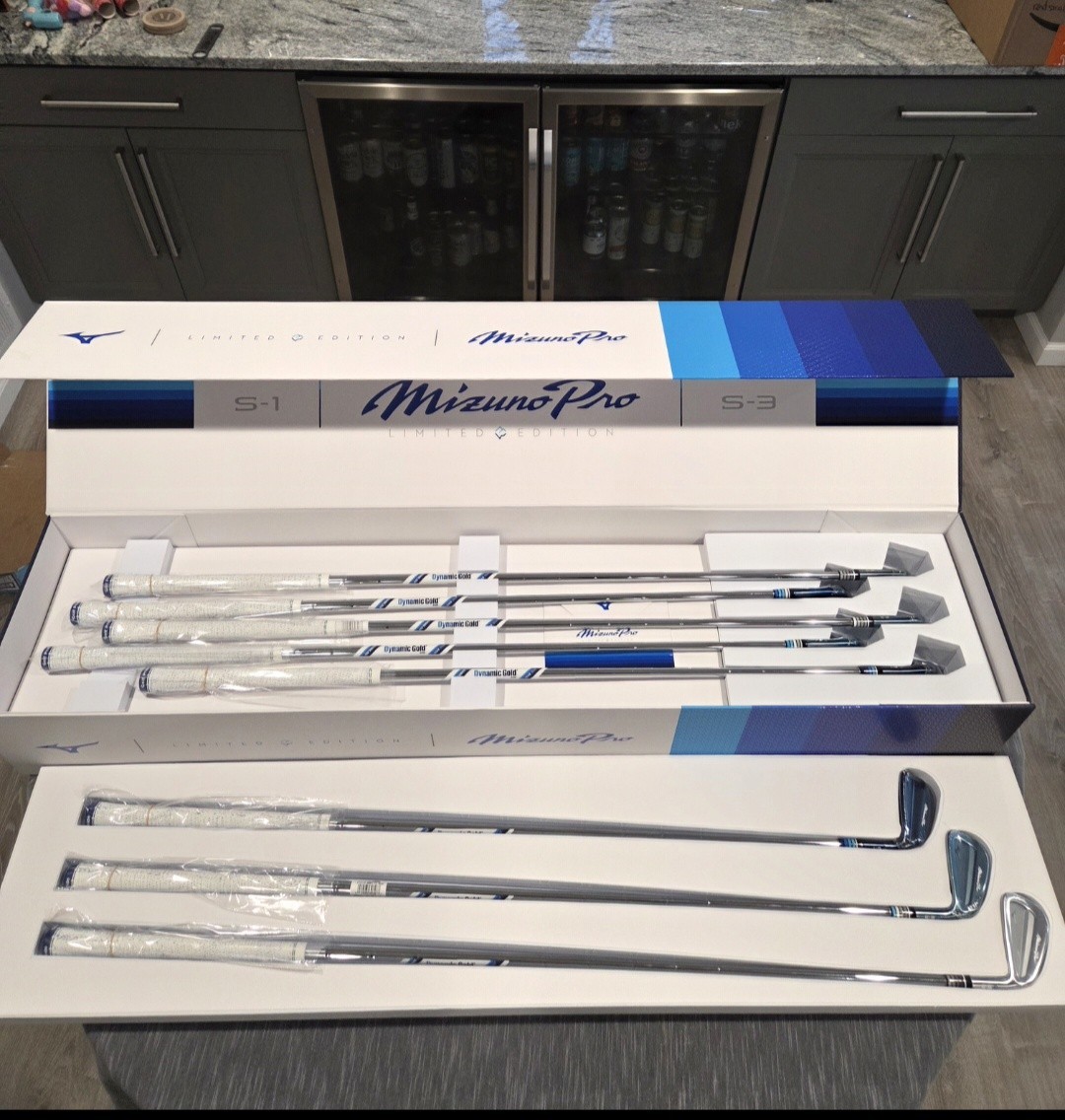 Mizuno Pro ICEBERG – Limited Edition Iron Set | BRAND NEW | 1 of