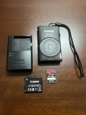 Canon PowerShot ELPH 110 HS Black 16.1MP 5x Zoom 3in SDXC w/ Battery Charger