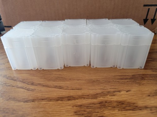 10 PACK Lighthouse Half Dollar Round Coin Tubes