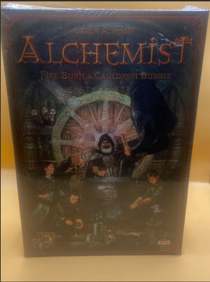 new The Alchemist Fire Burn & Cauldron Bubble Mayfair Board Game Carlo A Rossi