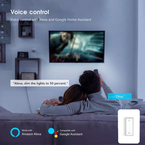 Interruptor de doble luz inteligente Wi-Fi funciona con la aplicación Alexa Google Home Smart Life - Imagen 43 de 59