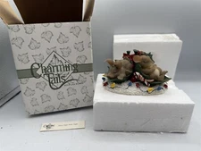 CHARMING TAILS FIGURINE SILENT NIGHT HOLLY NIGHT 98/225 SPECIAL ED. FITZ & FLOYD