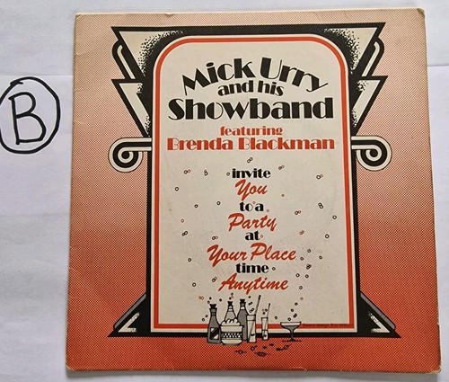 Mick Urry His Showband Featuring Brenda Blackman Used Vinyl Record (Signed) - Picture 3 of 4