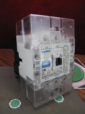 Mitsubishi S-N65 Magnetic Contactor 200-240v coil & UN-SY32 24v DC Interface