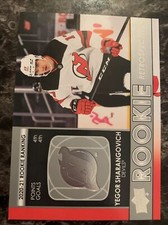 Yegor Sharangovich  2021-22 upper deck hockey Rookie Retrospective