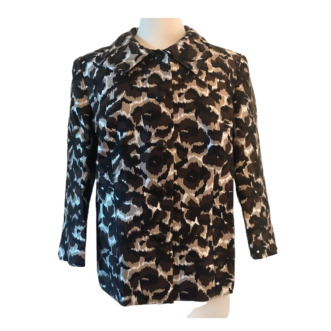 Estampado Animal Talbots abrigos, chaquetas y chalecos para Mujeres