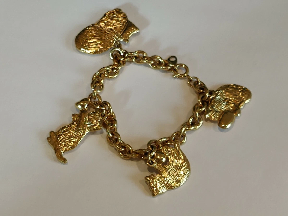 Kit-Cat Charm Bracelet