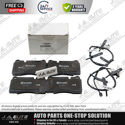 Genuine Rear Brake Pad Kit fit Aston Martin Rapide AD43-2C562-AA + FREE SENSOR