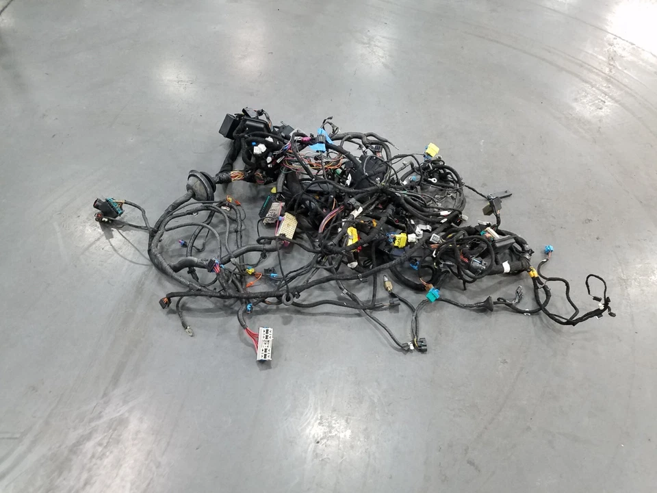 2012 Chevy Corvette C6 Chassis Wiring Harness #6296 H6 - Image 3 of 4