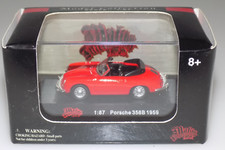Malibu International Porsche 356B 1959 RED 1:87 HO Scale NIB