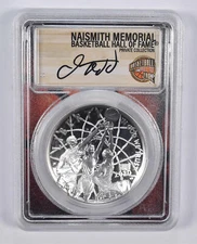 PR70 2020-P JASON KIDD SIGNED Basketball HOF Commemorative Dollar PCGS