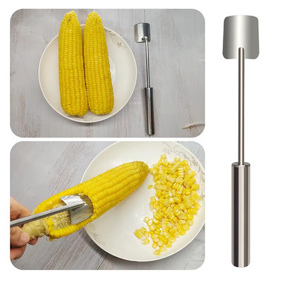 Corn  Kitchen Gadgets Corn Kernel Remover for Home Restaurant Kitchen