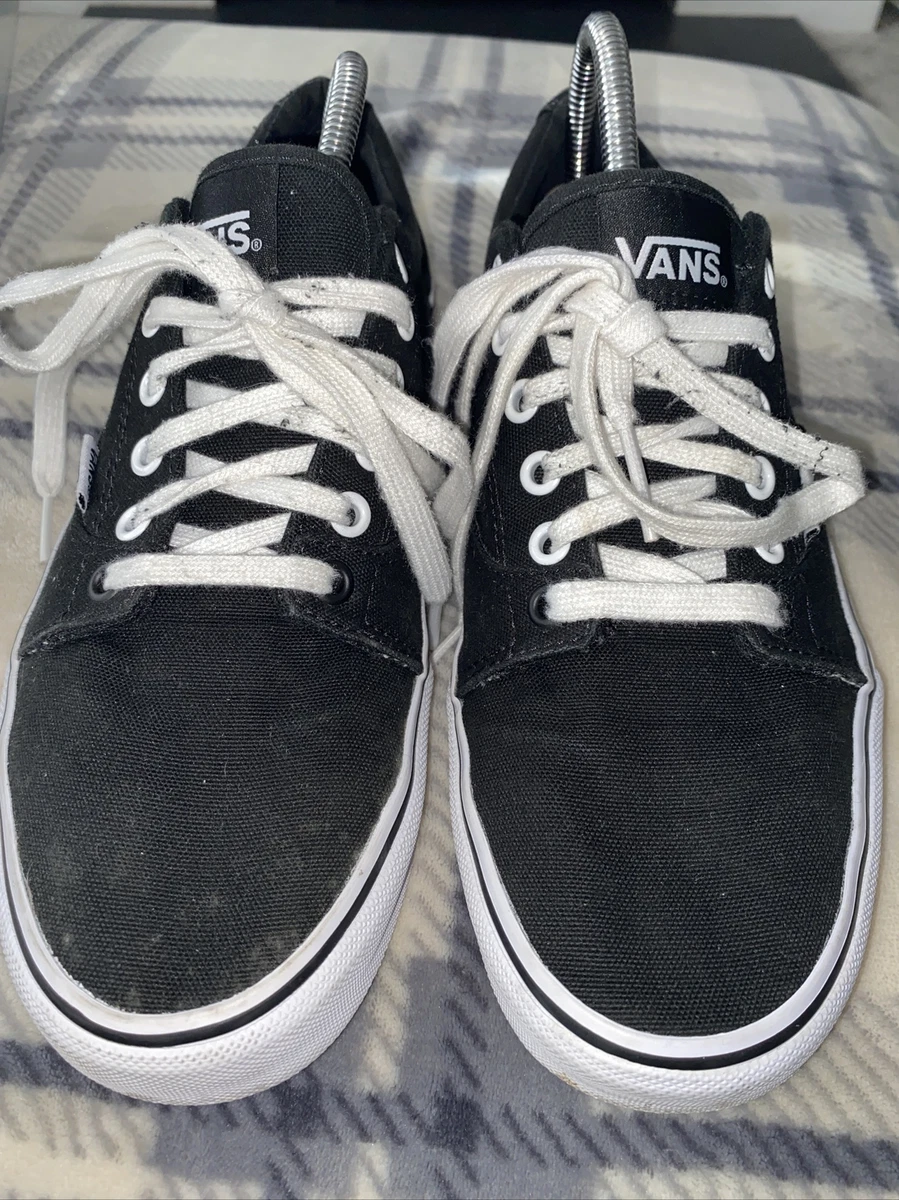 VANS SIZE 8 black shoes classic trainers eBay