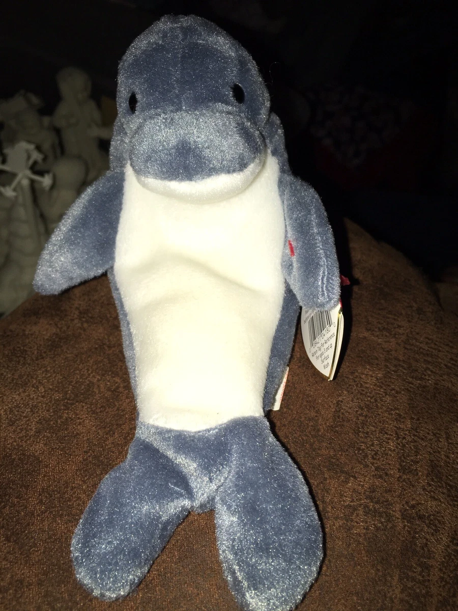 TY ORIGINAL BEANIE BABY ECHO STYLE 4180 PVC PELLETS RARE 1996