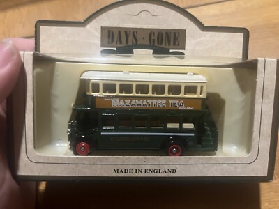 Lledo Days Gone Diecast Model 15029 1932 AEC Regent Bus - Mazawattee Tea
