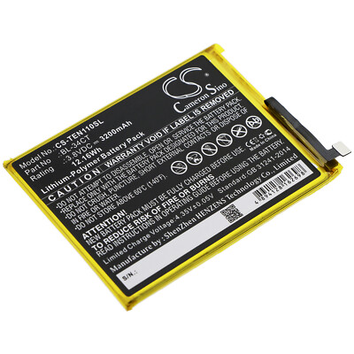 Akku für Tecno Camon 11S Camon i4 Camon iSky3 BL-34CT 3200mAh 3,8V