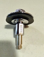 Watco 901-LT-PVC-CP Push Pull Bath Waste Drain Stopper, 1.5-Inch, Chrome Plated