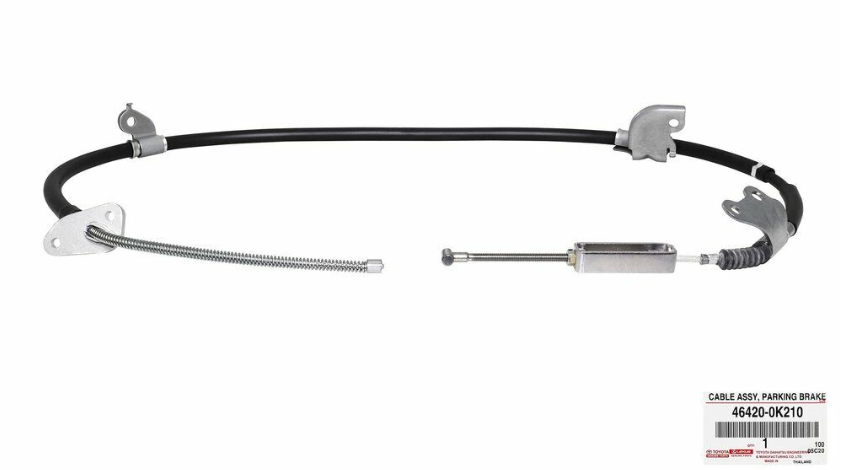 Toyota Genuine OEM CABLE ASSY PARKING GUN125L-BTFLHV ☆ 46420