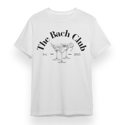 Women's T-shirt With The Beach Club Graphic Unisex 100% Cotton Oversized Tee USA