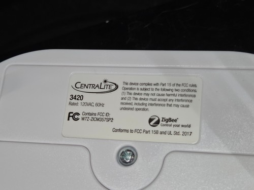Centralite 3420 3-Series Night Light Repeater Zigbee New Open Box FAST SHIP!๐จโ
- Picture 7 of 14