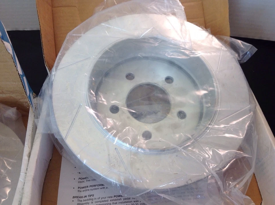 Rotores traseros de freno ranurados con ranura eléctrica 8552 PSR 8552PSL Ford Explorer 2000 4x4 Foto 4 de 4