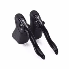 Aluminum Bike Brake Levers Road Bike Fixed Gear Single Speed Black