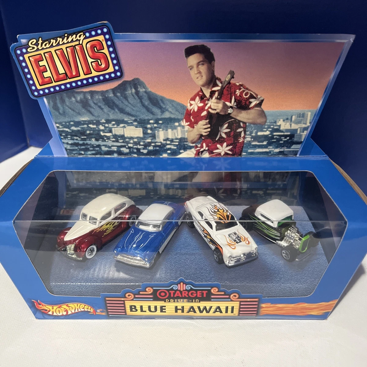 Hot Wheels Target Drive-In Elvis Blue Hawaii Elvis Presley Target 