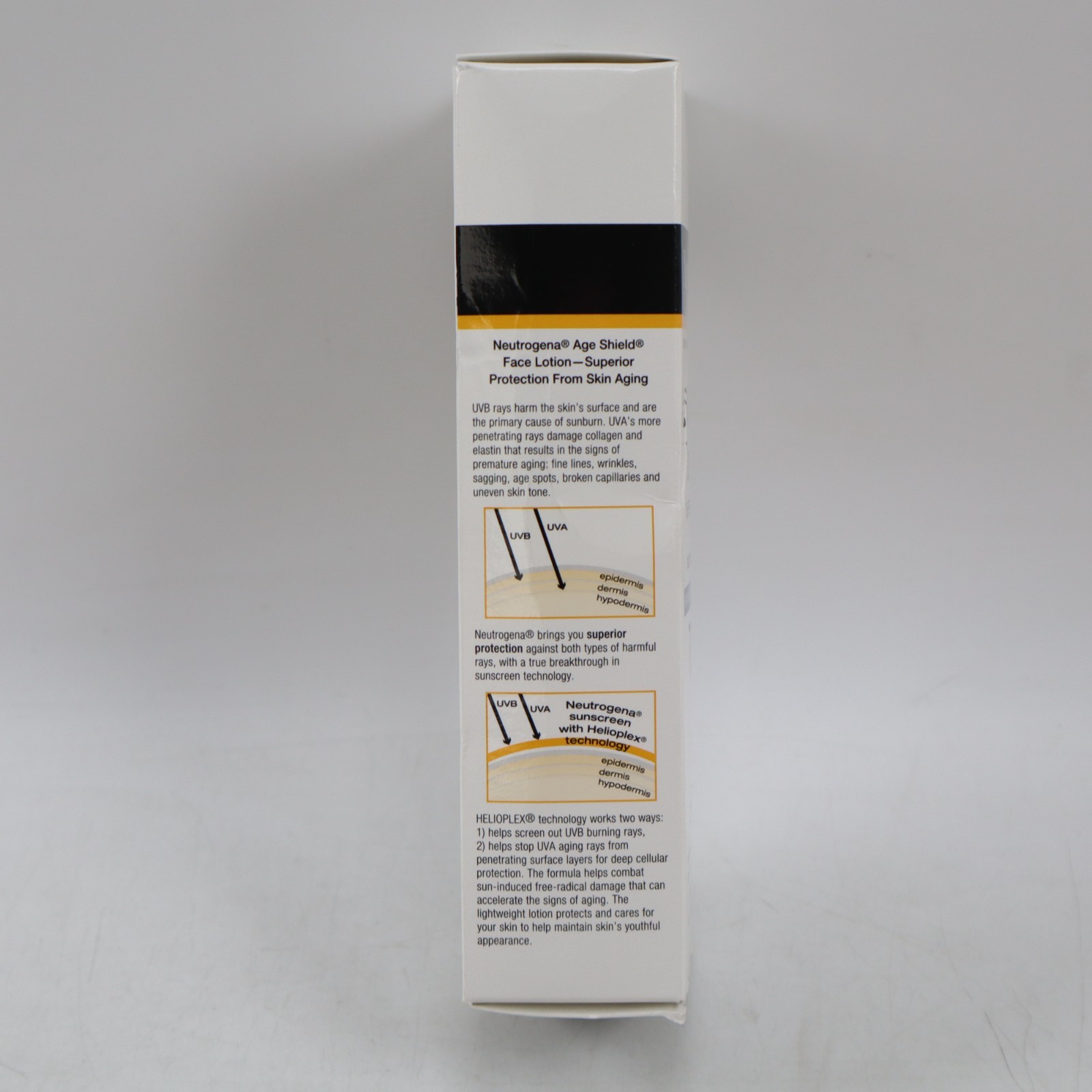 2 PACK Neutrogena Age Shield Face Lotion Sunscreen Broad Spectrum SPF 70 - 3 Oz