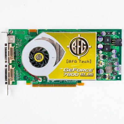 BFG Tech GeForce 7800GT 256MB GDDR3 PCIe x16 SLI Support Graphics Card Retro