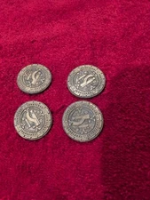 Fantasy Coins Medieval Coins Set Of 4