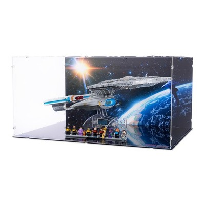 Acryl Vitrine für Lego 10356 Star Trek: U.S.S. Enterprise NCC-1701-D