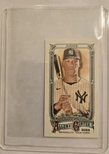 2025 Topps Allen & Ginter AARON JUDGE Mini A&G Back SP #122 New York Yankees