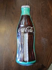 Vintage Donasco Coca-Cola Coke Metal Bottle Shaped Thermometer 1950’s