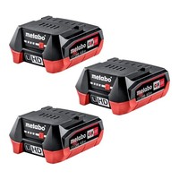 Metabo Akku Set 3X Lihd Akkupack 12 V 4,0 Ah / 4000 Mah Li-Ion 3X 625349000