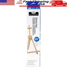 Adjustable Wooden Tabletop Easel Tripod Display Painting Drawing 20 in Max New