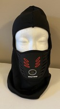 Men's Black Inuteq Windproof Balaclava Headwear Motorcycle Face Mask