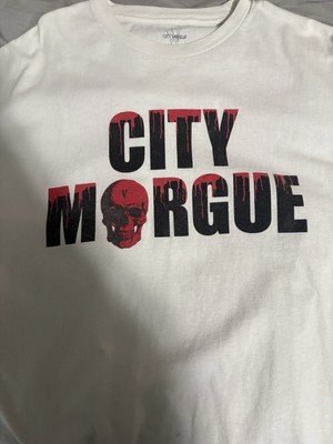 Vlone x City Morgue T-Shirt Mens White Graphic  sosmula ZillaKami - XL