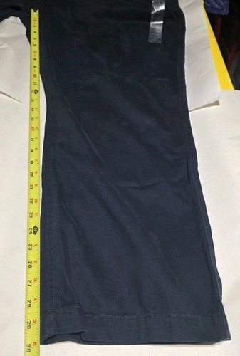 American Eagle Outfitters Chino Mens Pants 46X32 Navy Blue 100% Cotton W/Tags - Picture 8 of 21