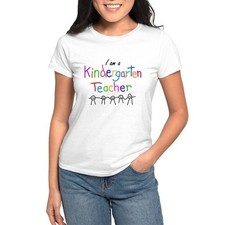 CafePress Kindergarten Teacher Women's T Shirt Women's T-Shirt 346388983 