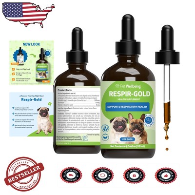 Holistic Dog Respir-Gold: Lower Respiratory, Vet Crafted, Bacon Flavor