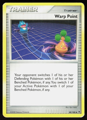 #ad #ad Warp Point 88 100 Uncommon Majestic Dawn Pokemon Damaged $0.99