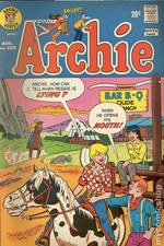 Archie #228 VG- 3.5 1973 Stock Image Low Grade