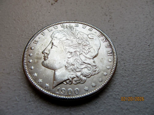 1900-O $1 Morgan Silver Dollar AU