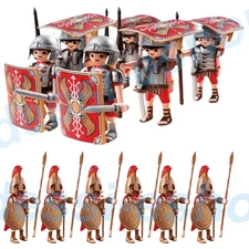 Playmobil 5393 Set 6 x Legionaries Figures 6 x Spartans Soldiers NEW