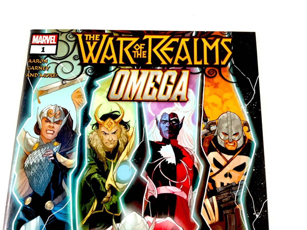 Marvel War of the Realms Omega (2019) #1 Key Jane Foster Becomes