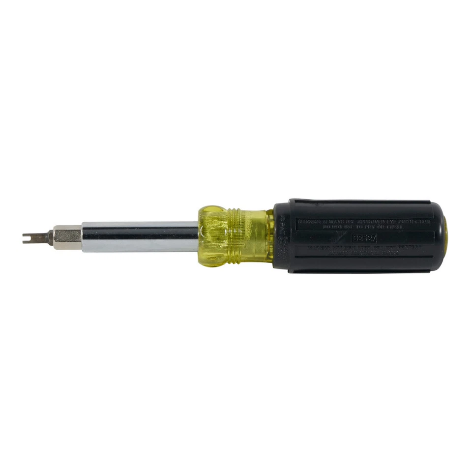 Klein Tools 32527 11-in-1 Screwdriver / Nut Driver with Schrader Bit - Image 4 of 4