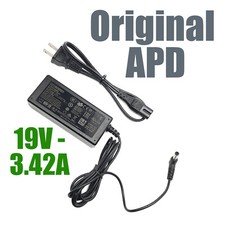 Genuine APD AC Adapter Charger For Asus X75A Z53 X53Z X53U Laptop 65W OEM